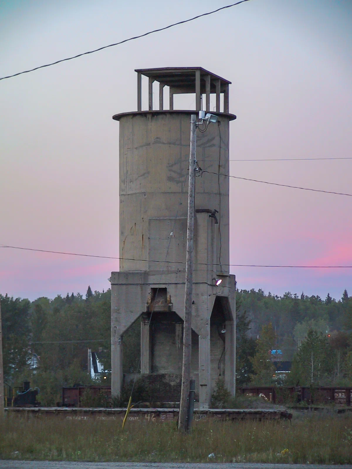 Hornepayne Coaling Tower
