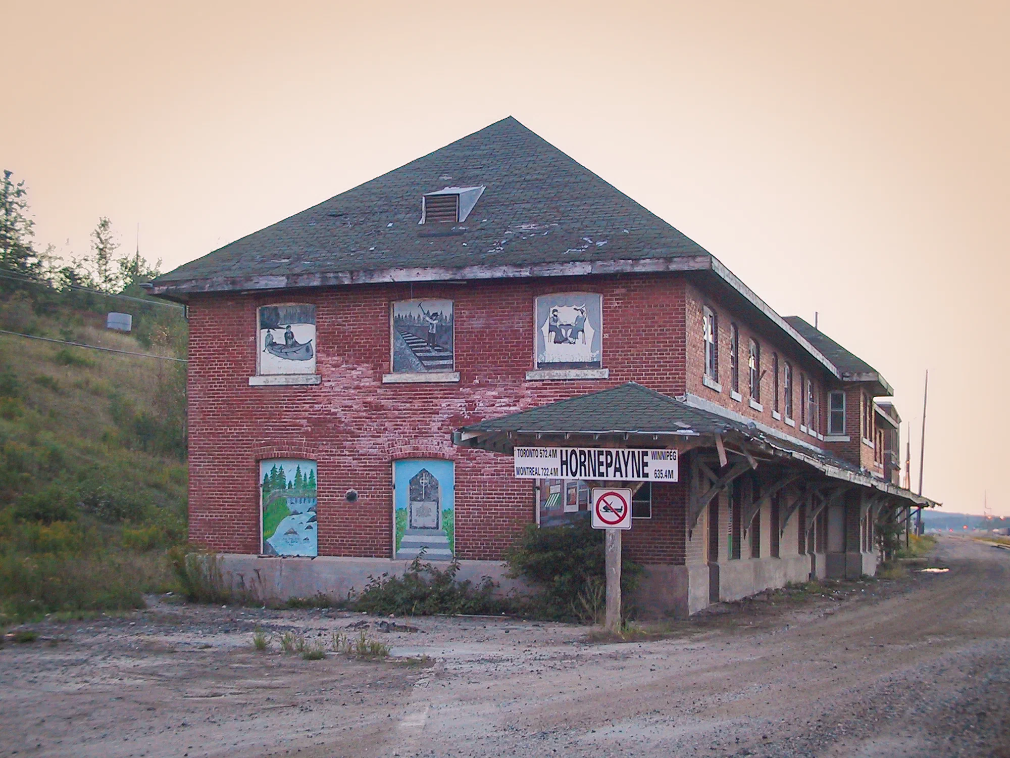 Former Hornepayne Train Station