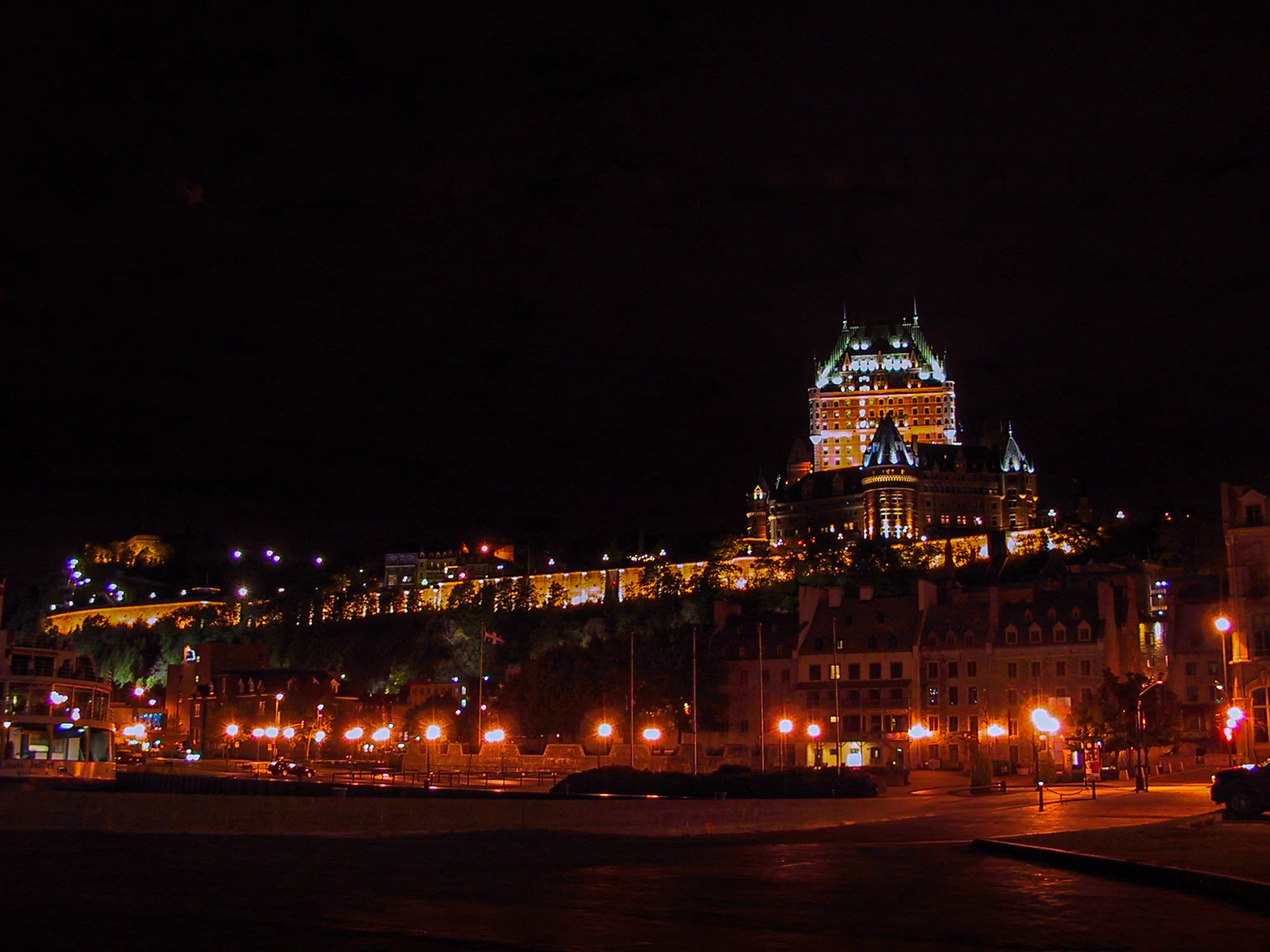 Hotel Frontenac and the City Walls