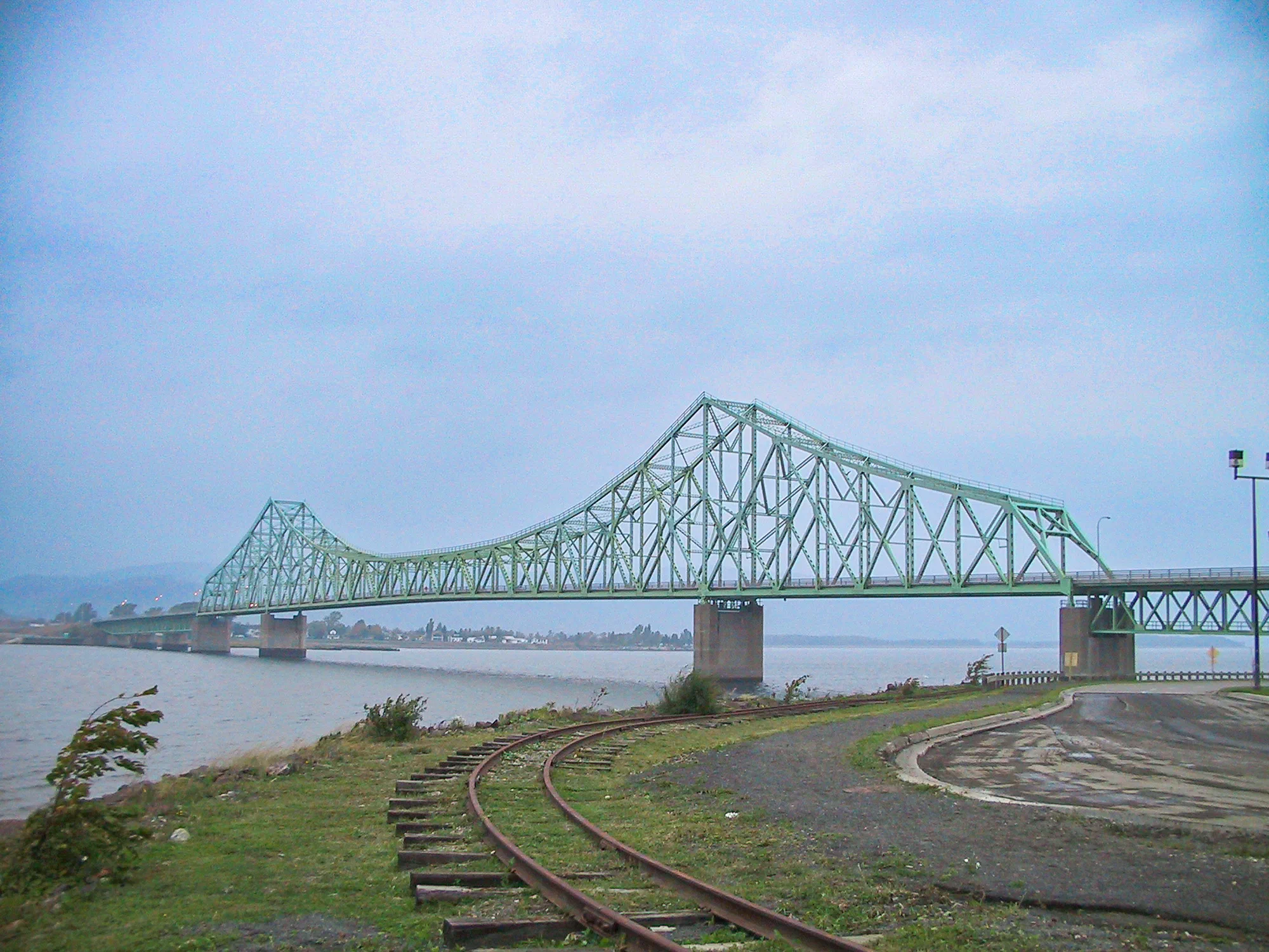 JC Van Horne Bridge and the Campbellton Railway