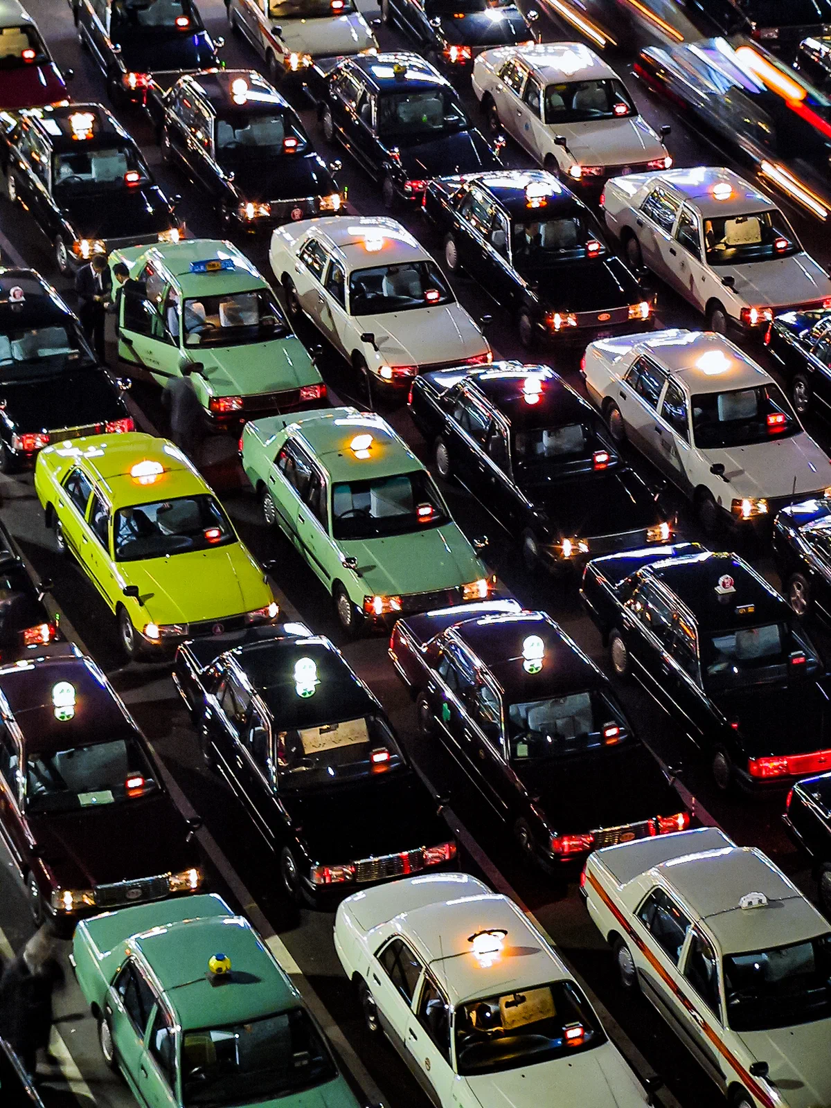 Awaiting Taxis