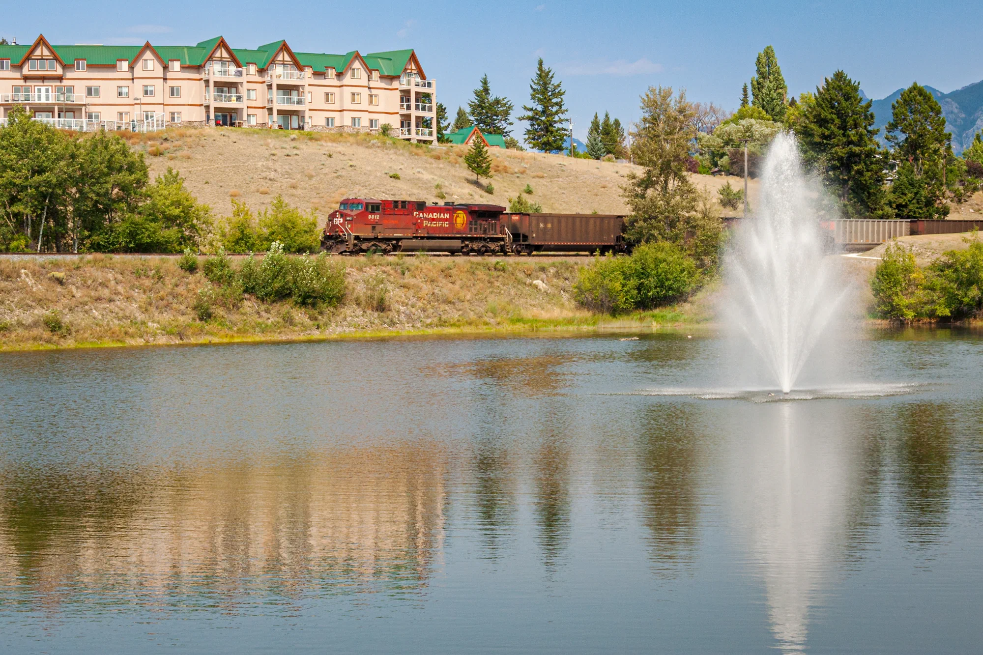 Coal train at Invermere
