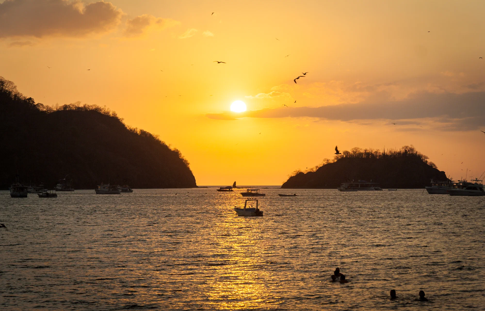 Playa del Coco sunset