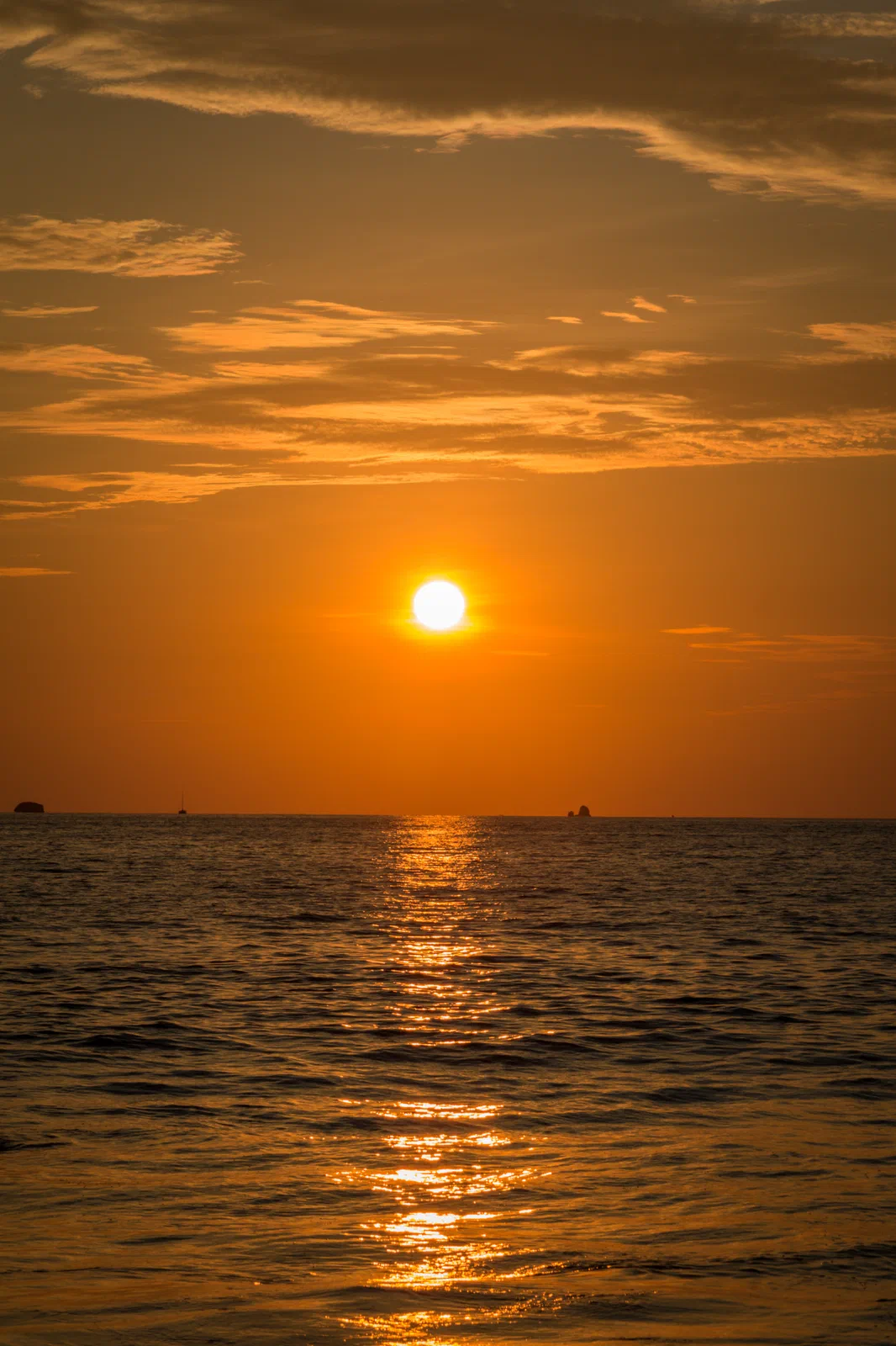 Pacific sunset