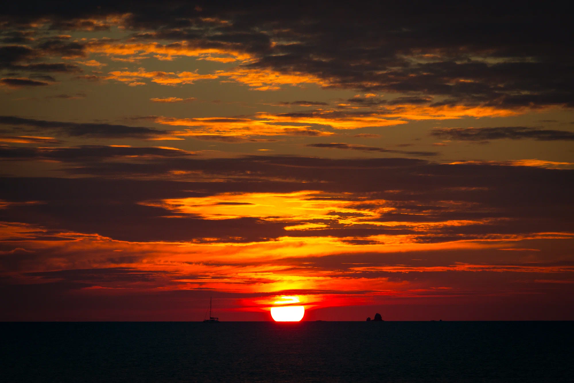 Playa Pan du Azucar Sunset