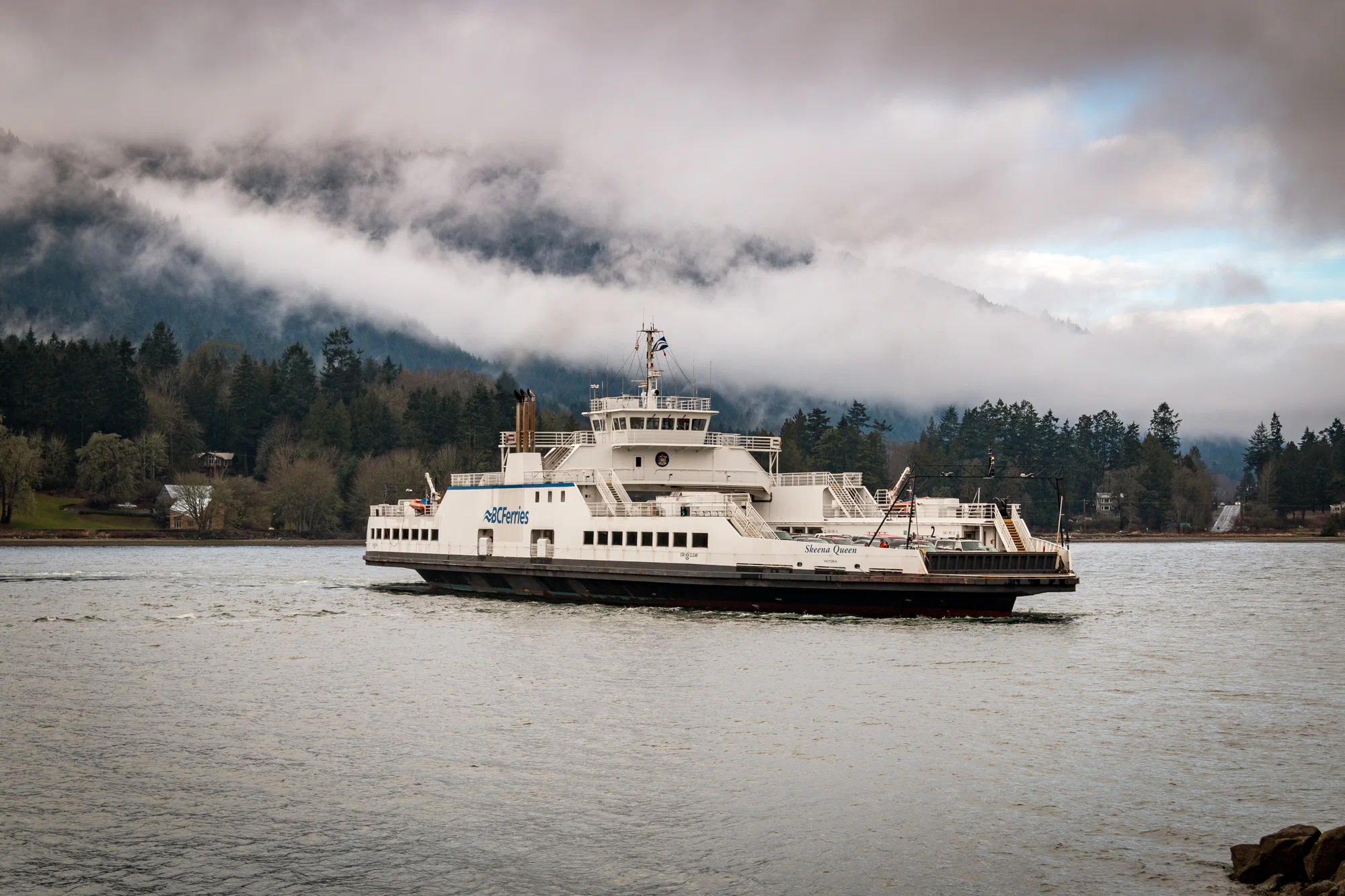 Skeena Queen comes into dock
