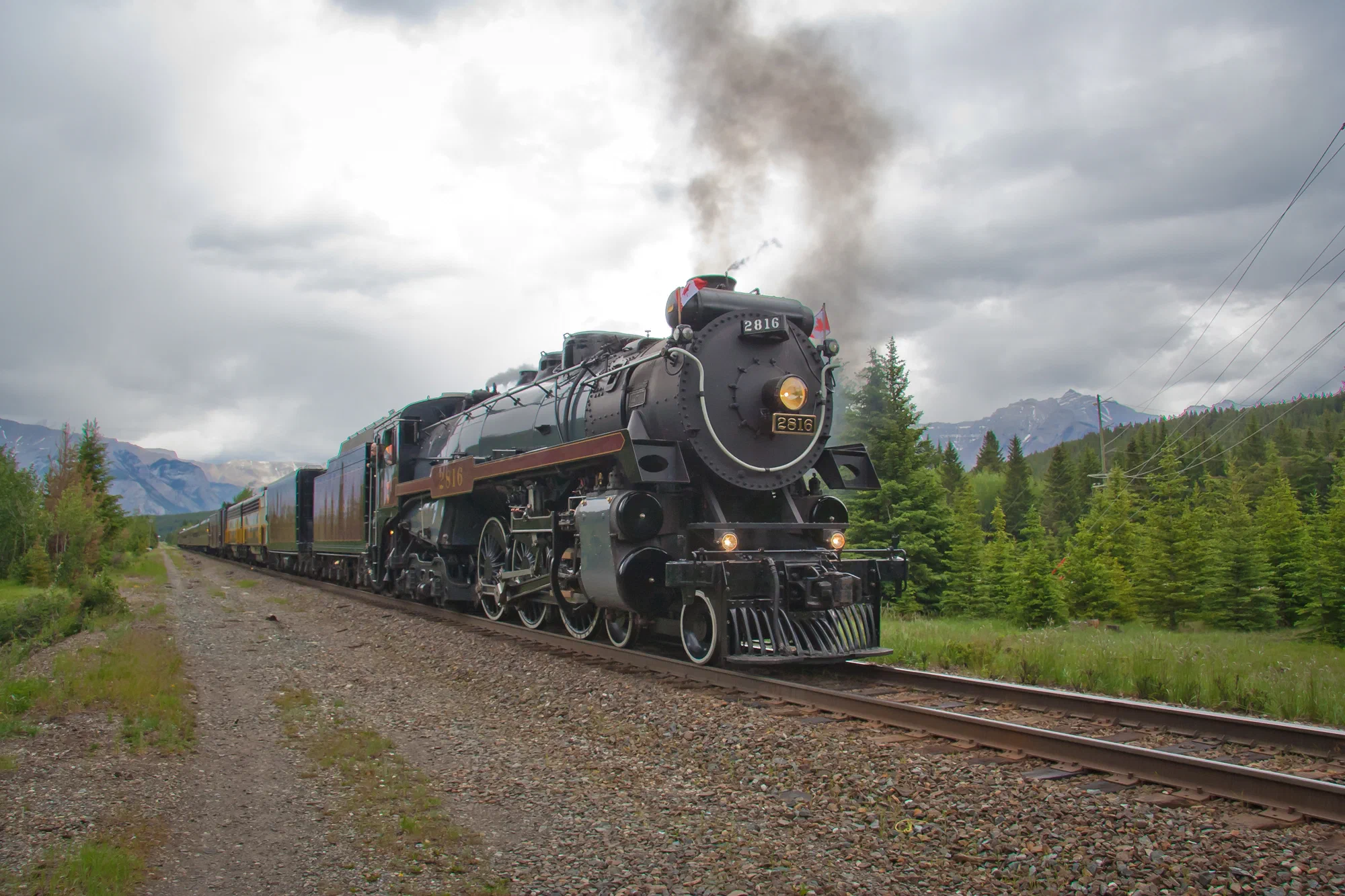 Waiting at Banff's Edge