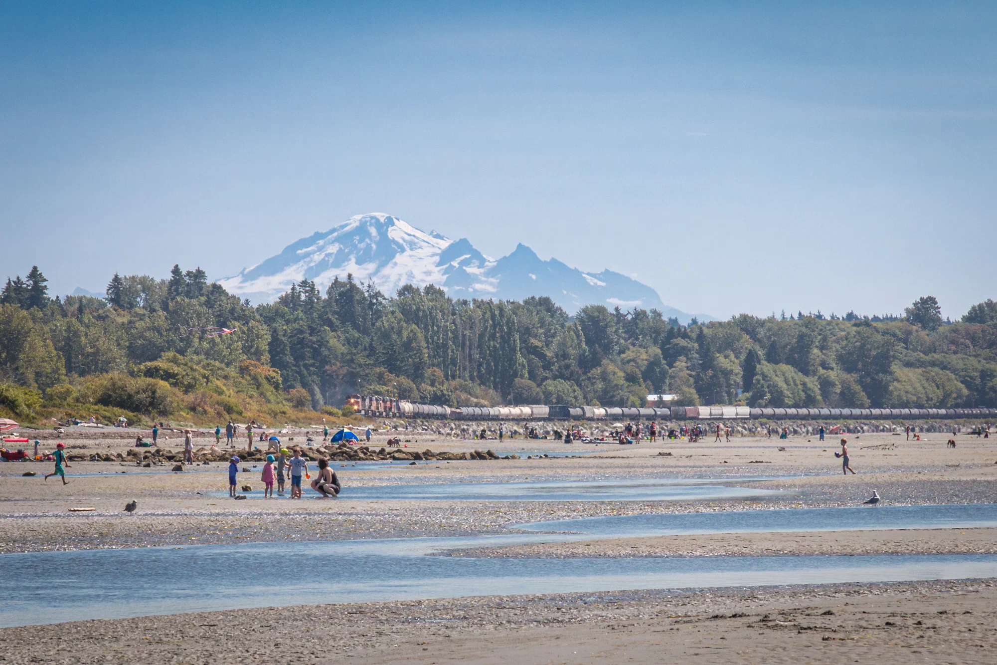 Beaches, trains, and volcanoes