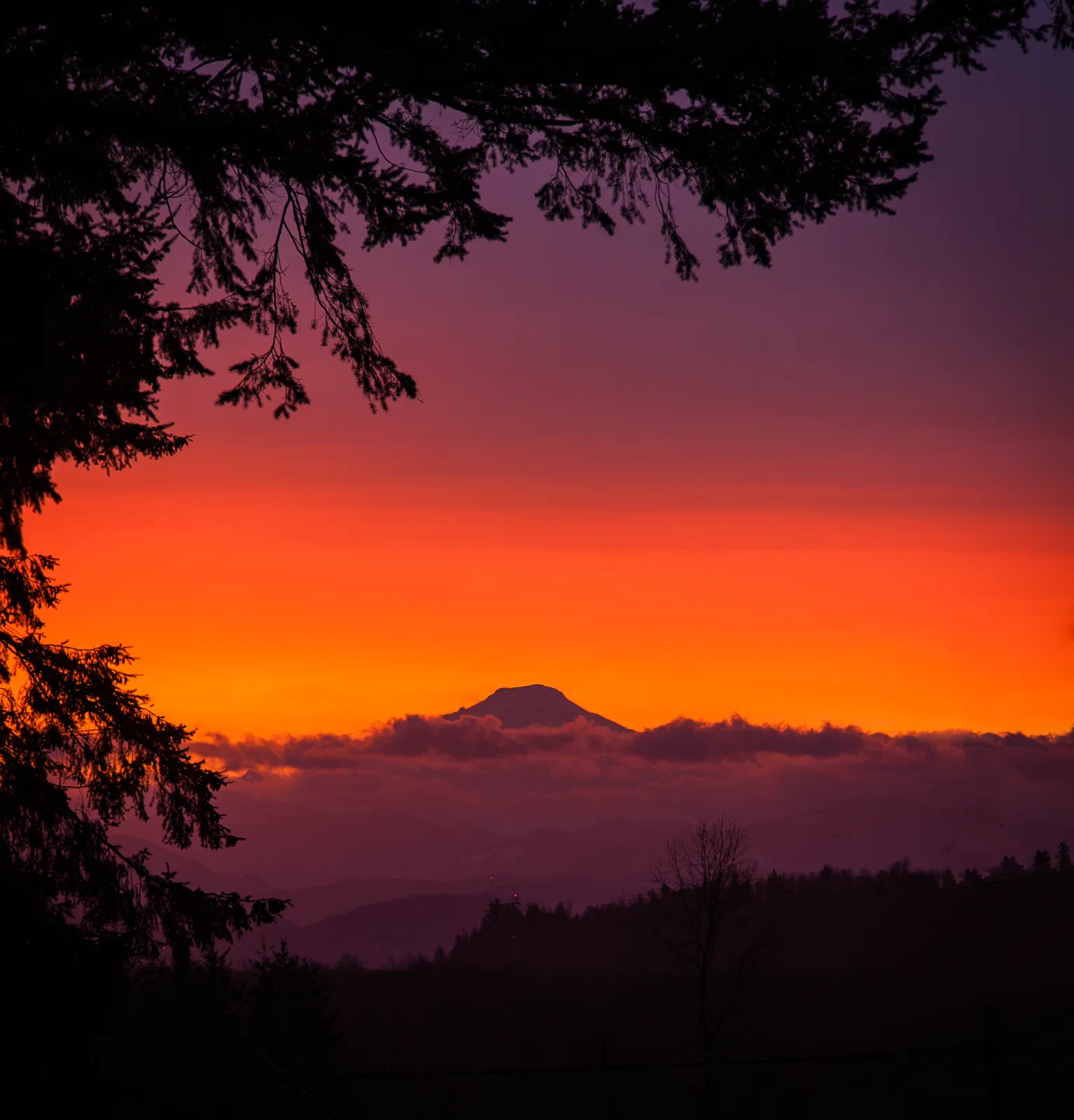 Mount Baker sunrise