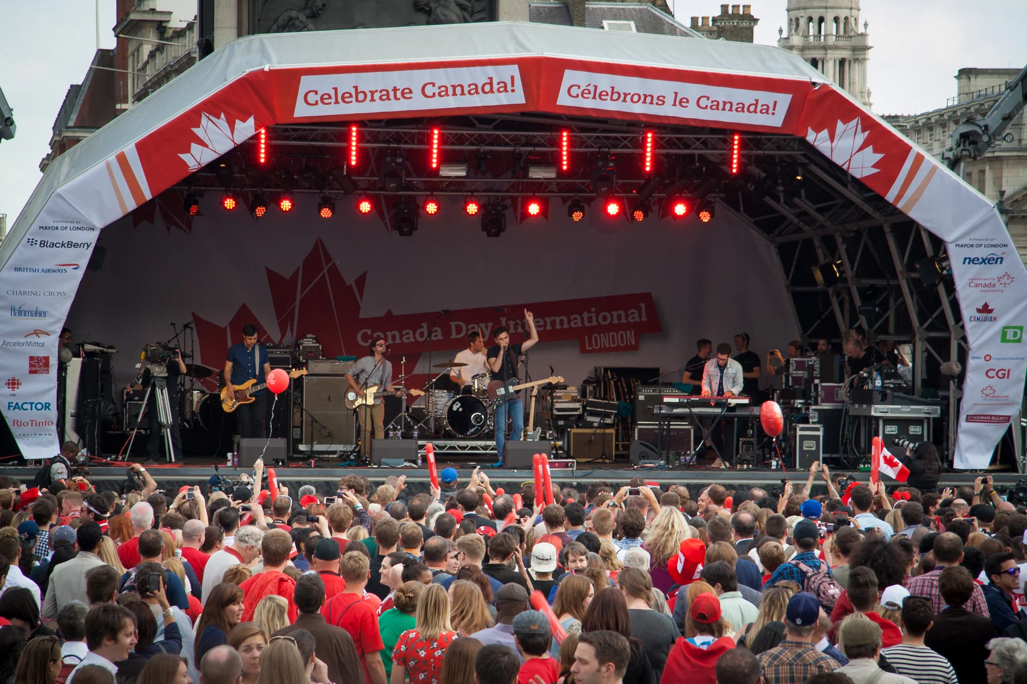The Arkells play Canada Day in London