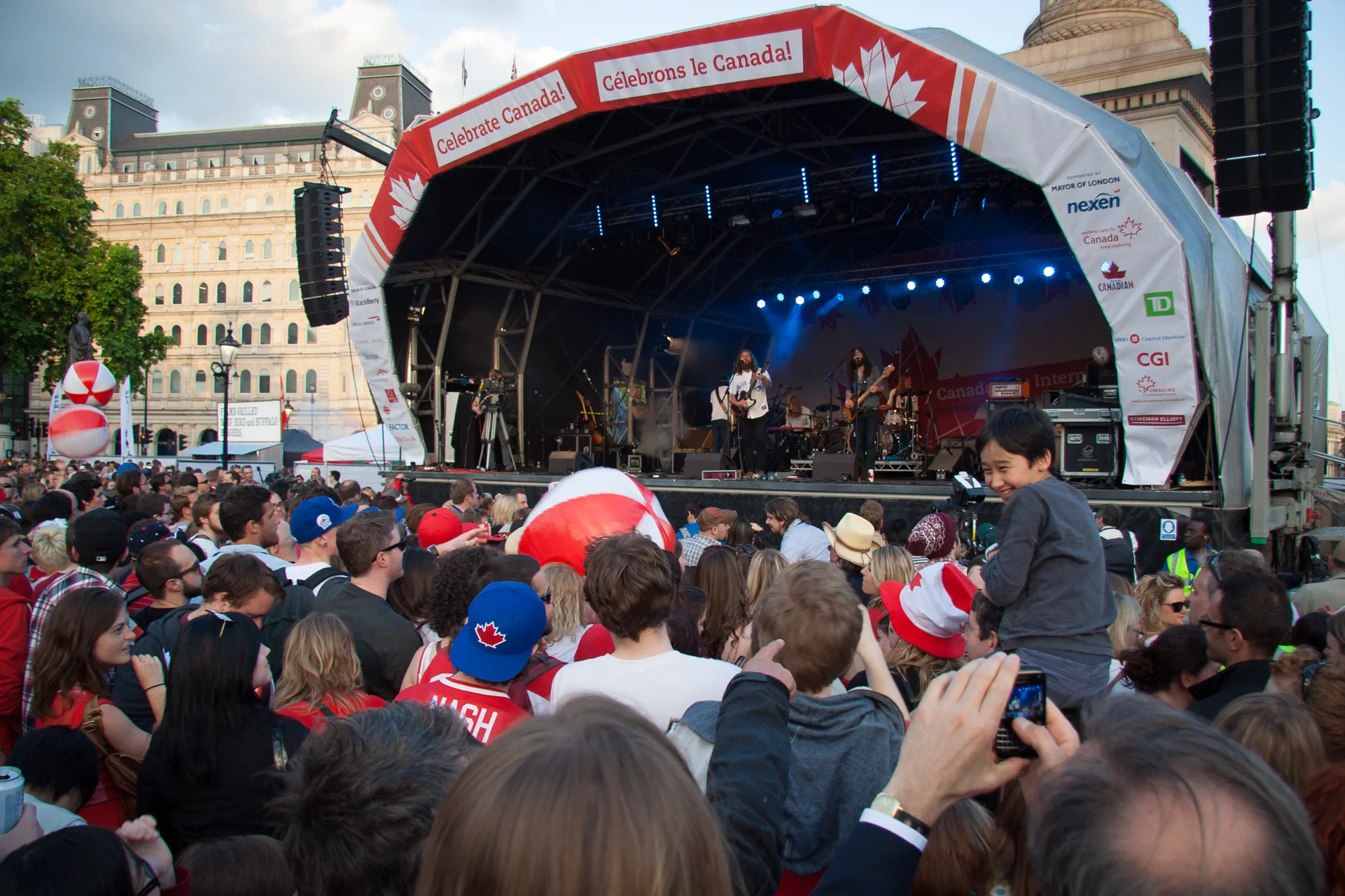 The Sheepdogs play Canada Day in London