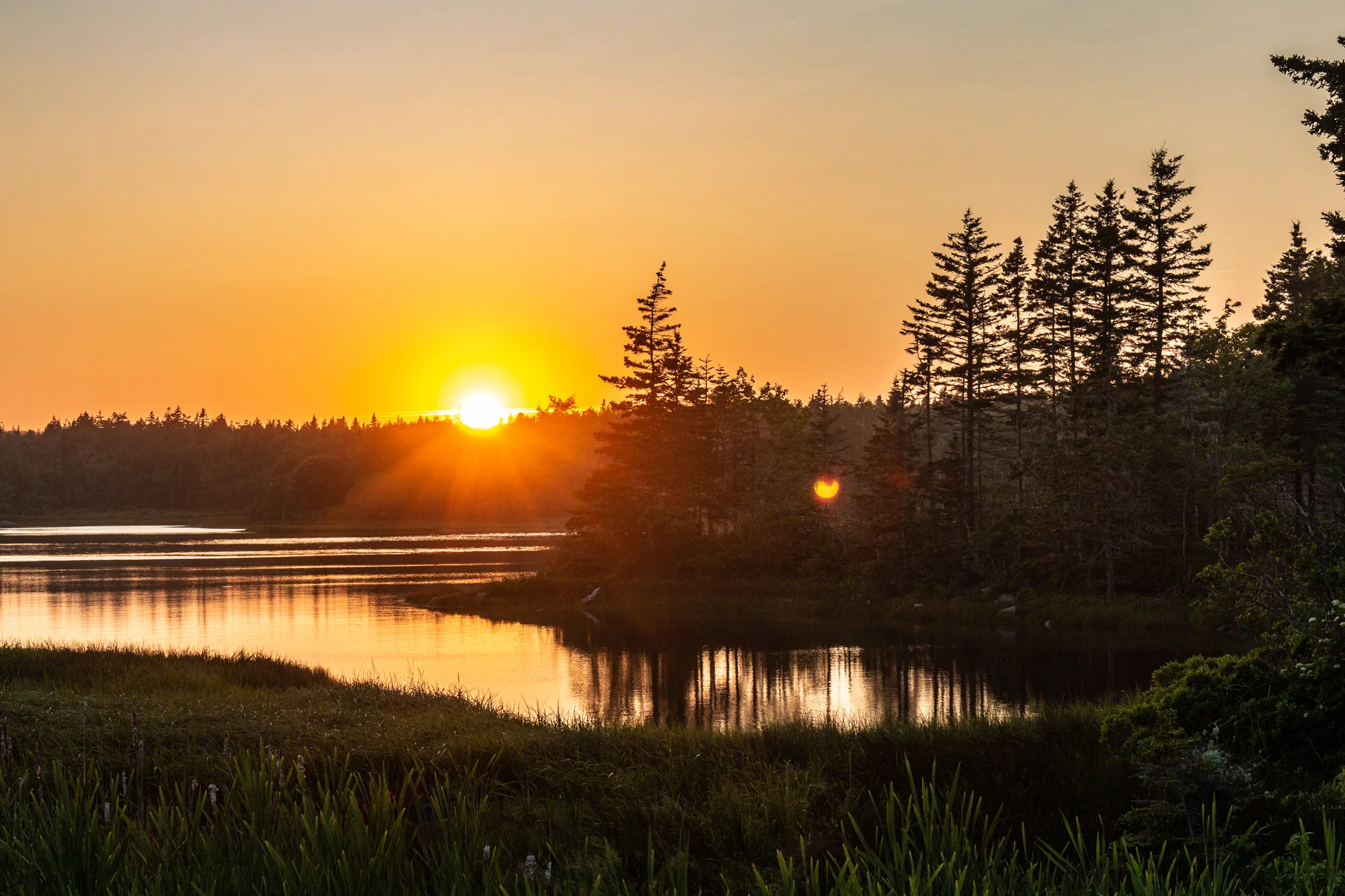 Sundown on White Point