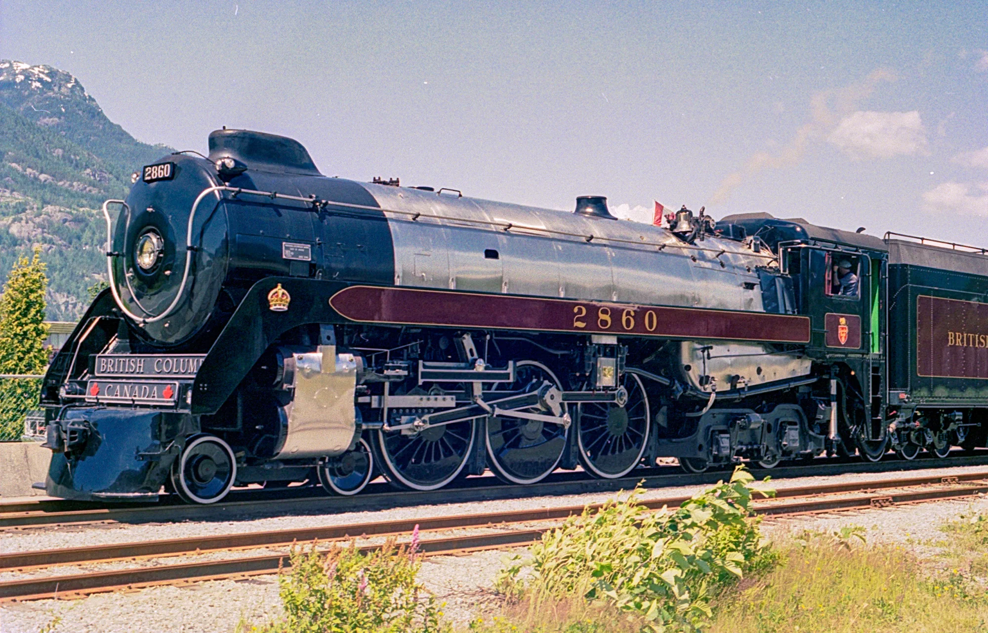 CP 2860 at Squamish