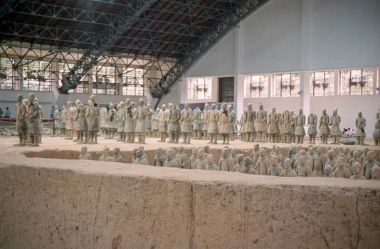 Inside the Terracotta Warriors Museum