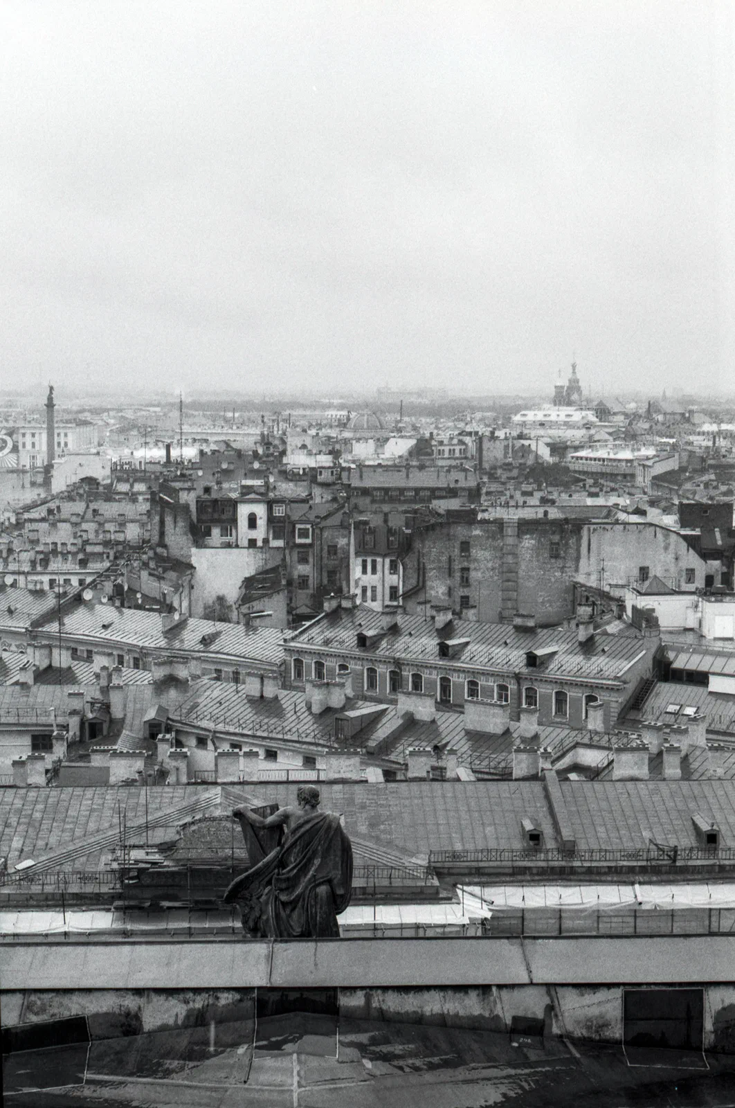 Looking east from St. Issac's