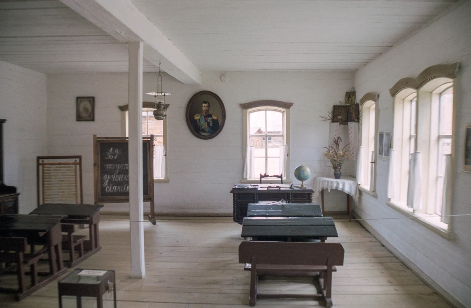 Siberian One Room Schoolhouse
