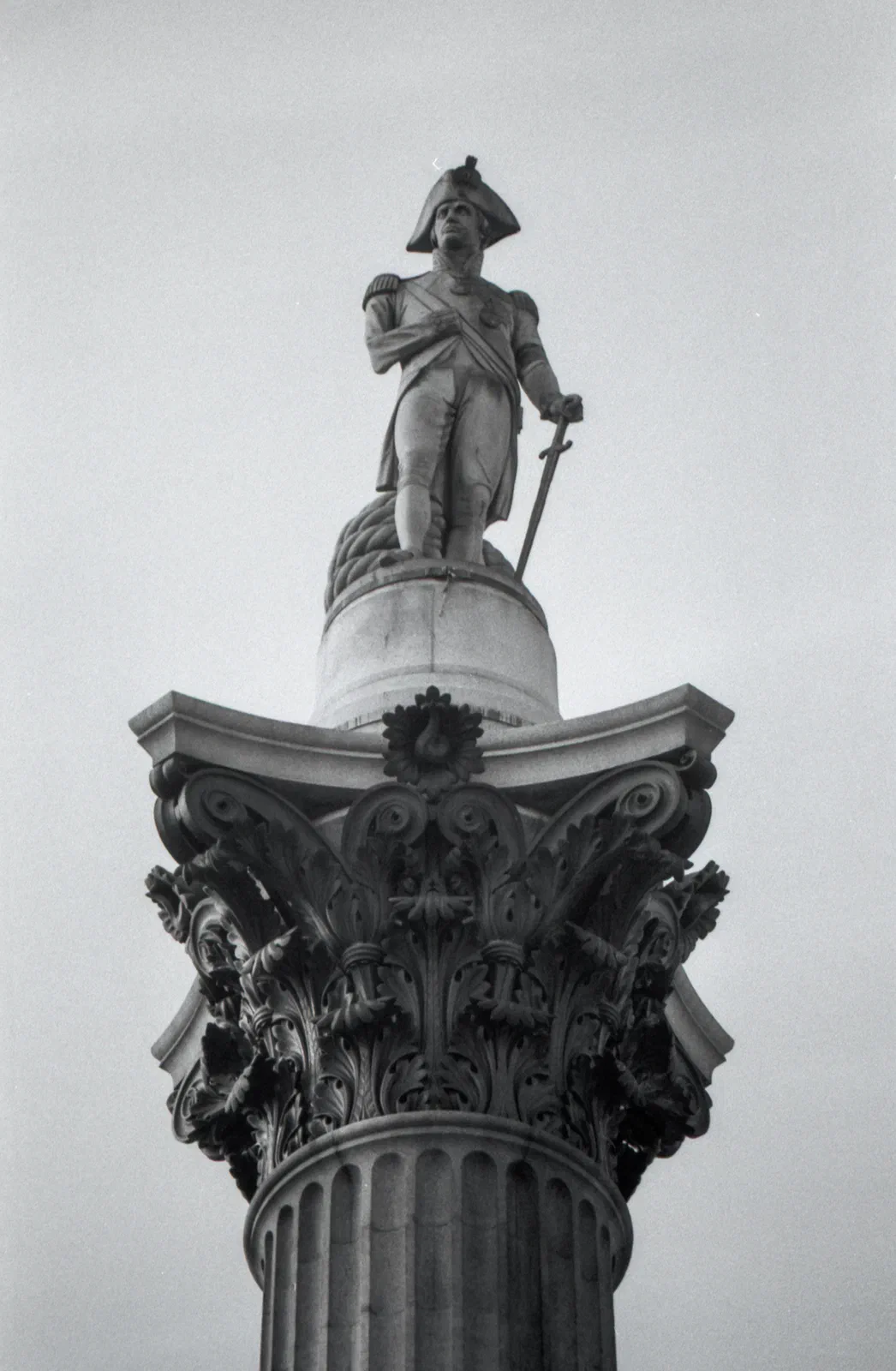 Nelson Atop his Column