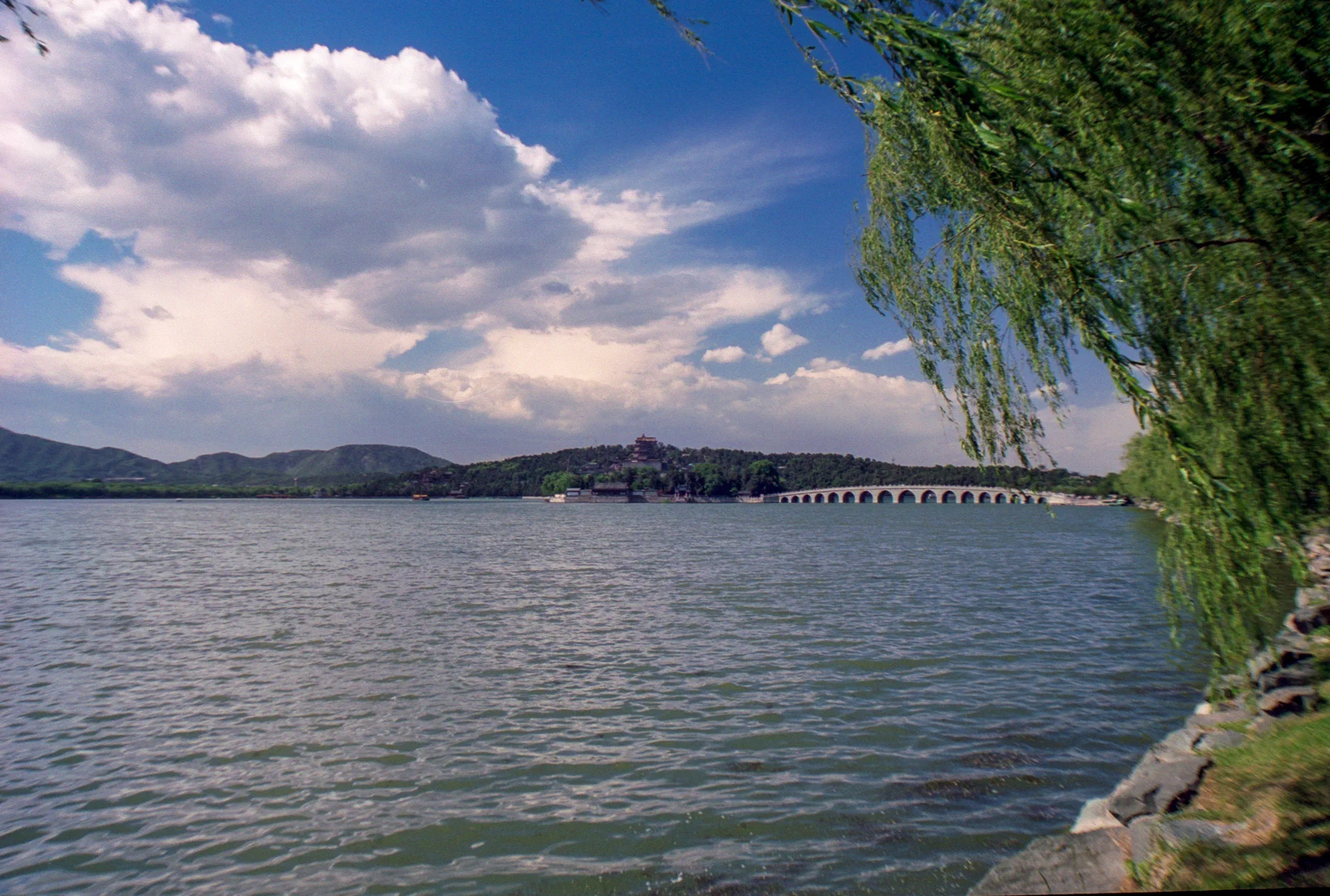 Looking across Kunming Lake