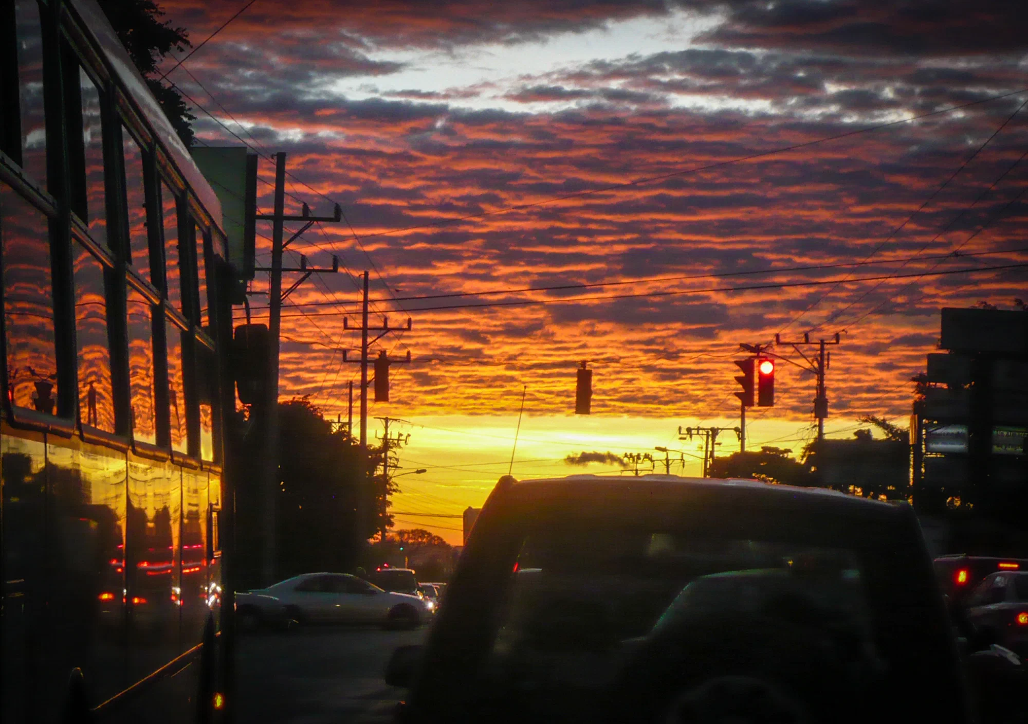 Rush Hour Sunset