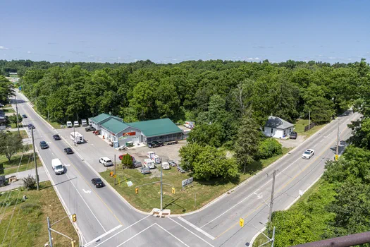 The intersection of Sunset and Talbot