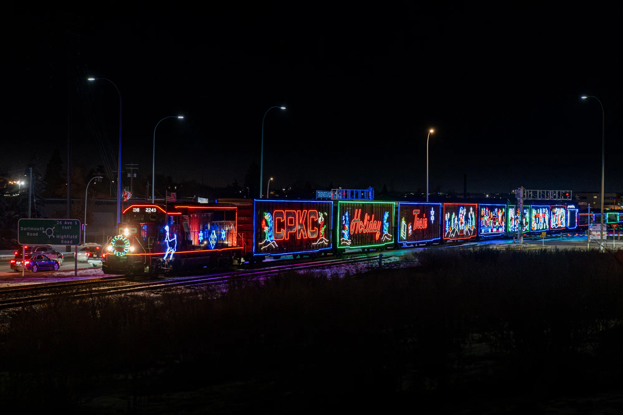 CPKC Holiday Train passes through Ramsay