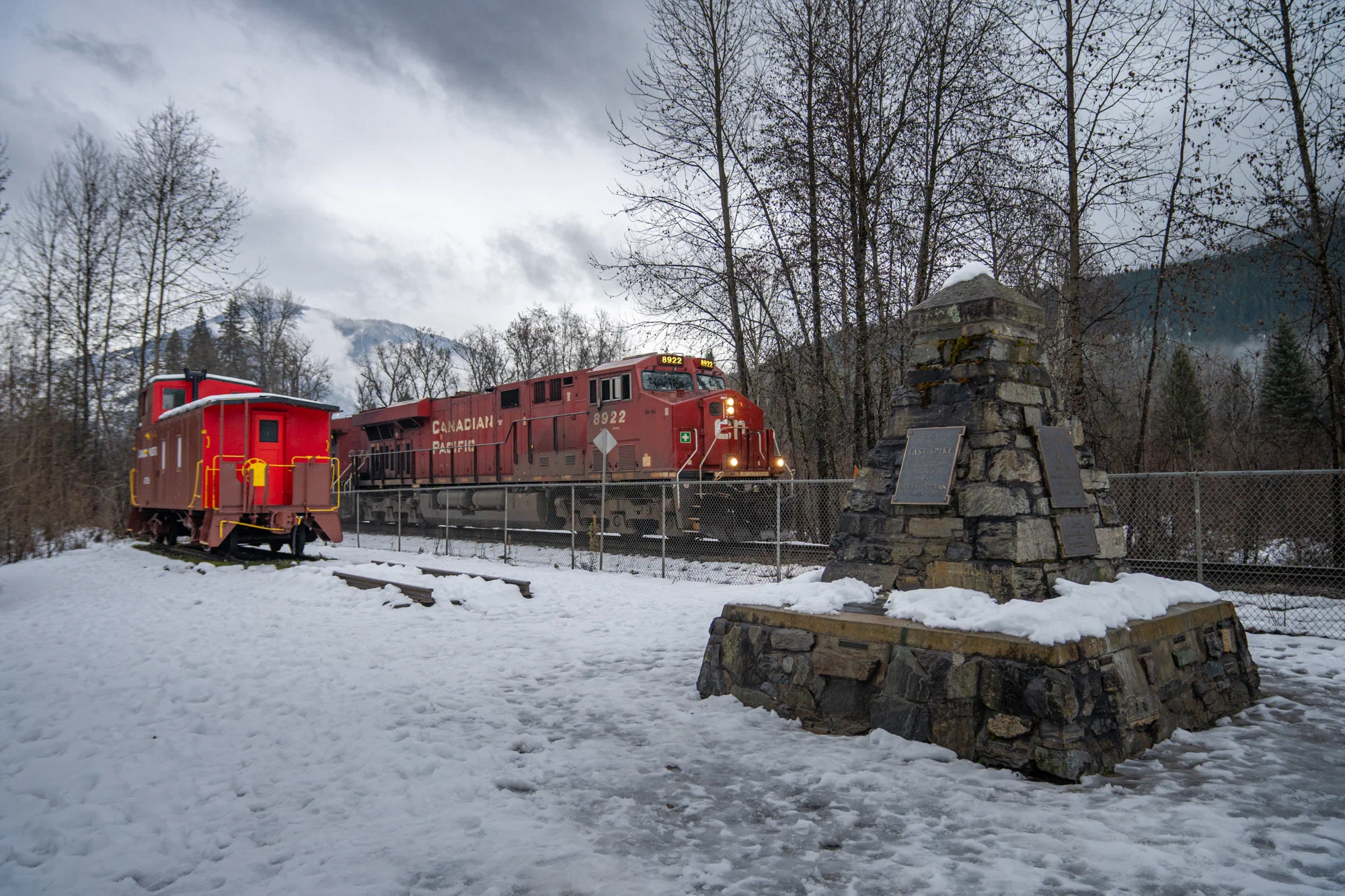 CPKC 8922 at Craigellachie