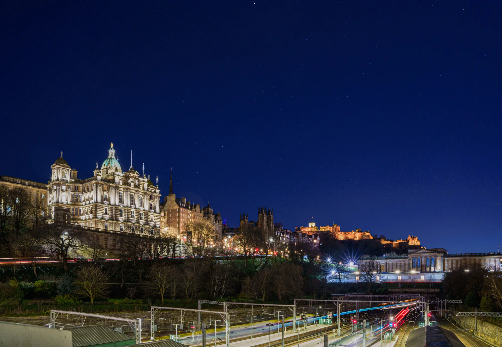 Stars over Edinburgh