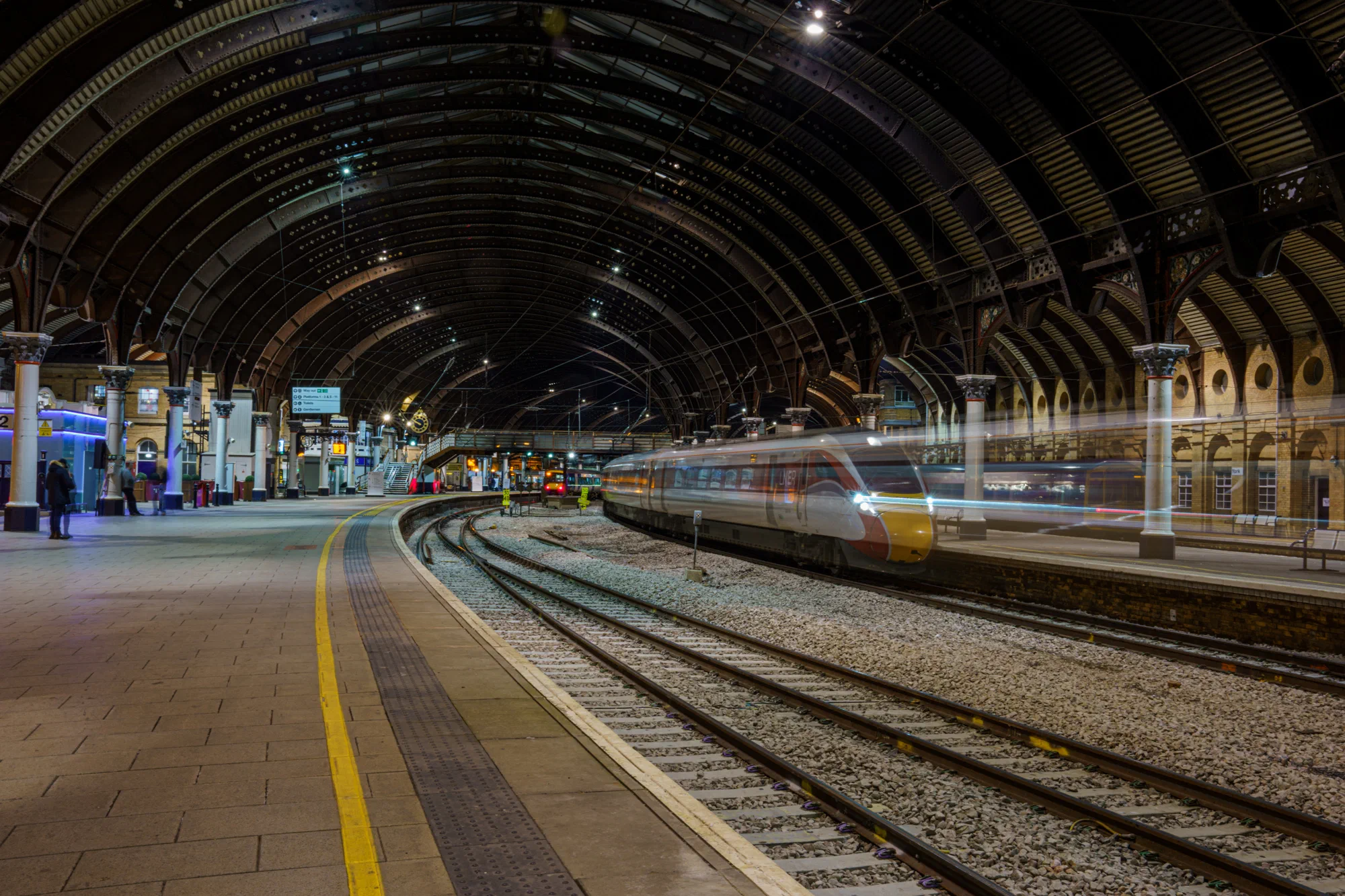 Departing LNER