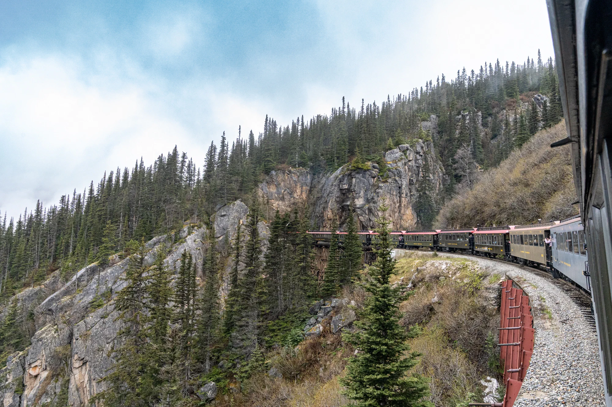 Heading into a Tunnel on the WPYR