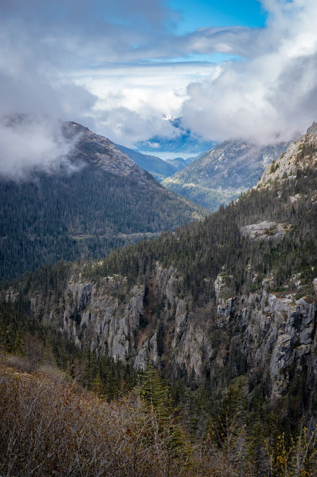 Looking south from Inspiration
