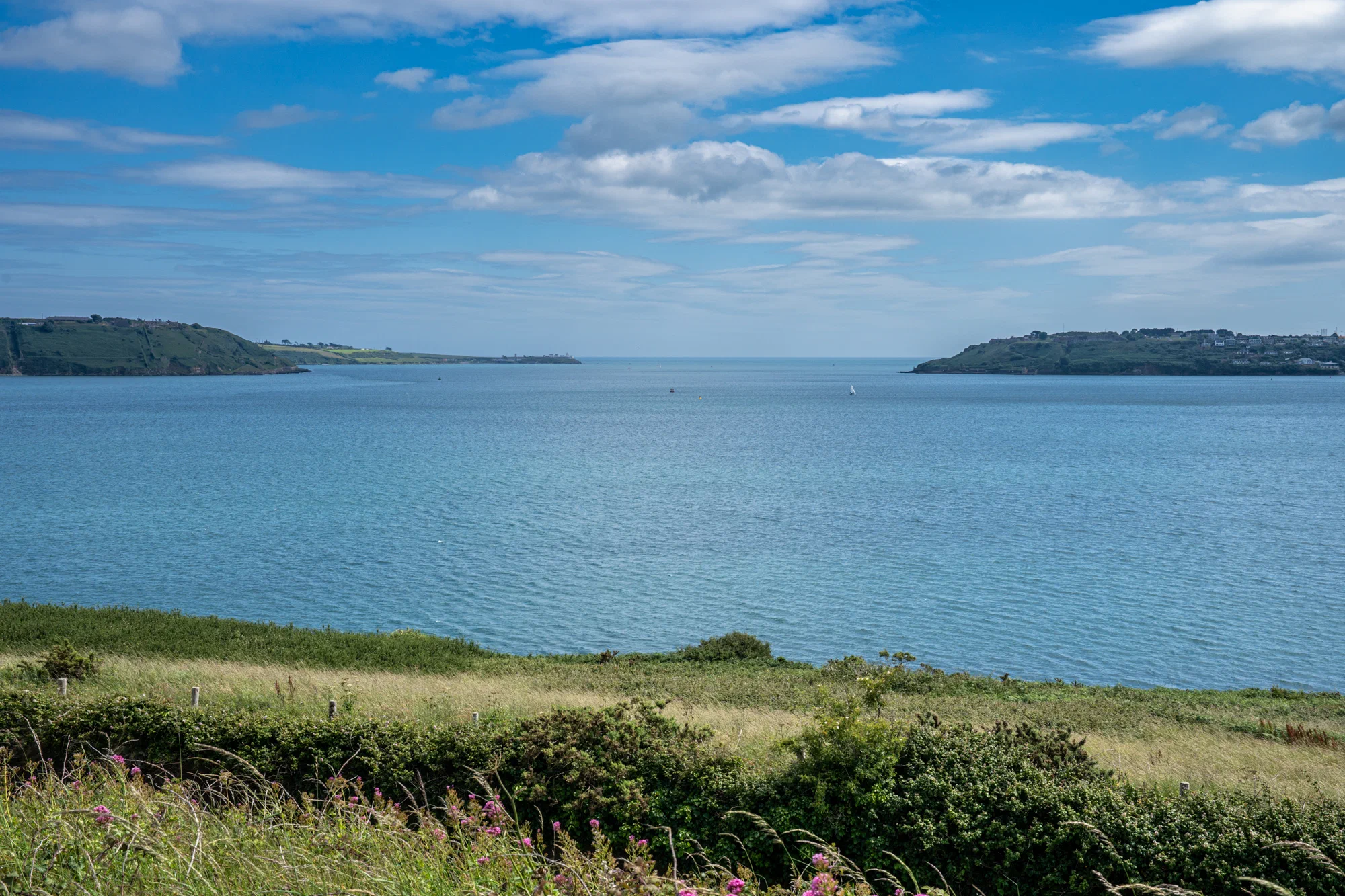 Looking out Cobh Harbour