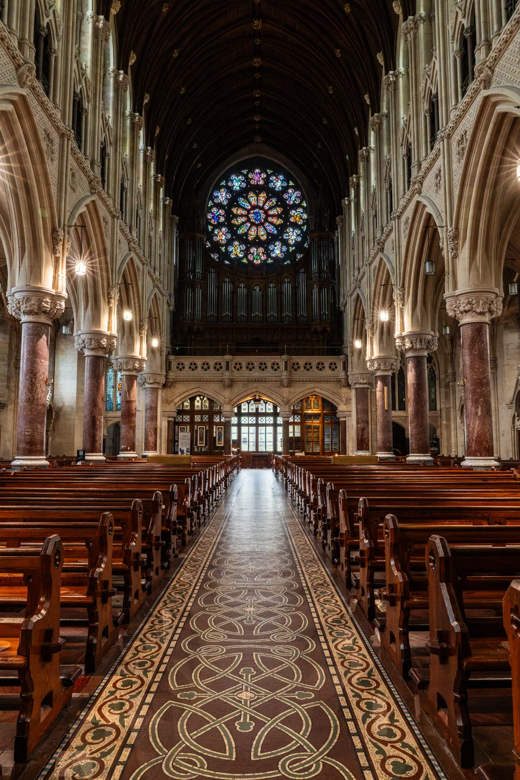 St. Colman's Cathedral west window