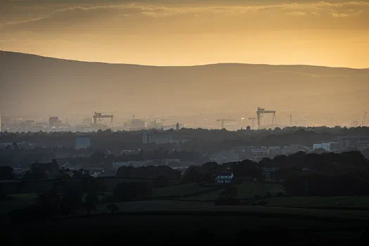 Belfast from Scrabo Hill Belfast from Scrabo Hill