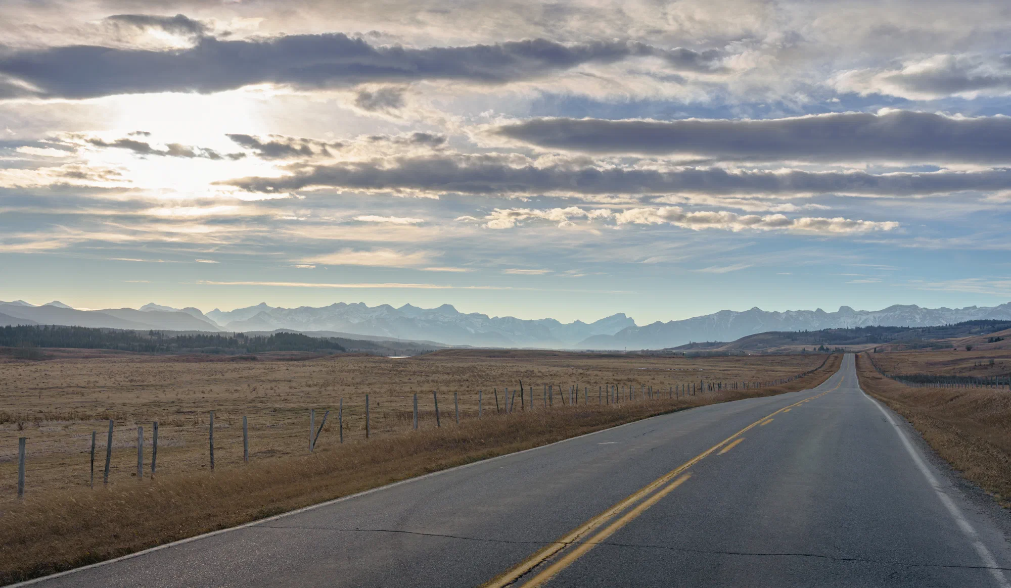 Road to the mountains