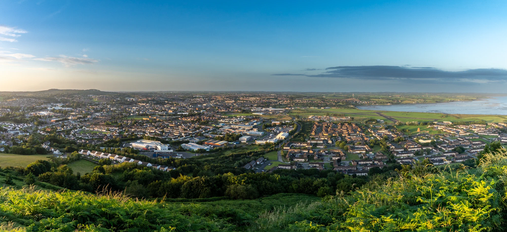 Newtownards at dusk