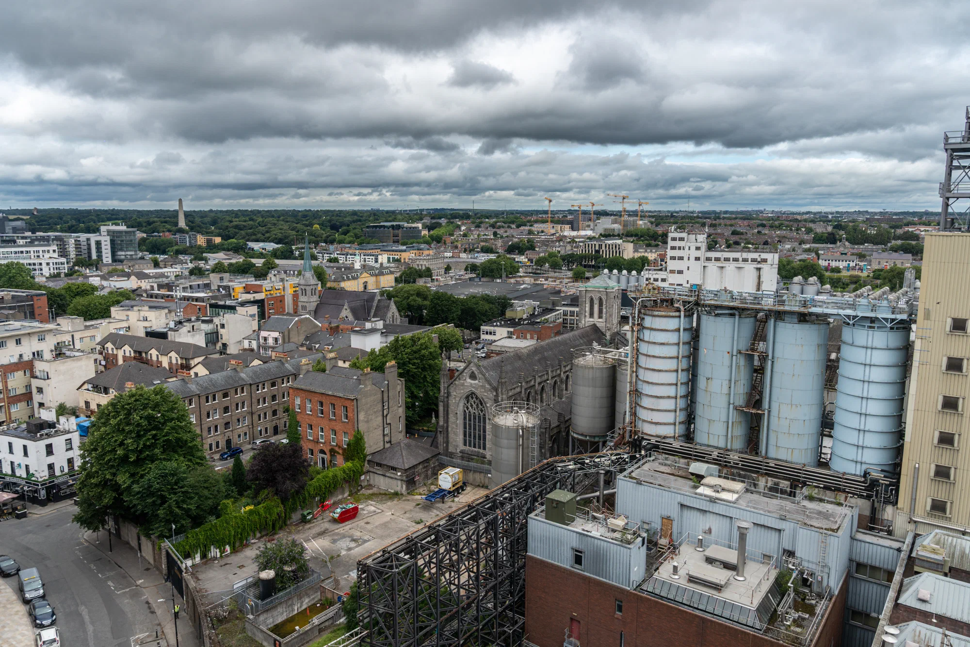 Looking northwest from the Gravity Bar