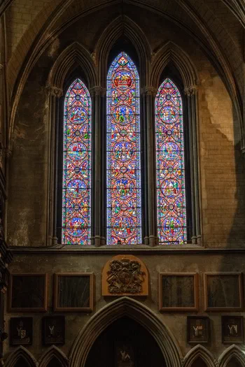 Stained glass windows, St. Patrick's Cathedral Stained glass windows, St. Patrick's Cathedral