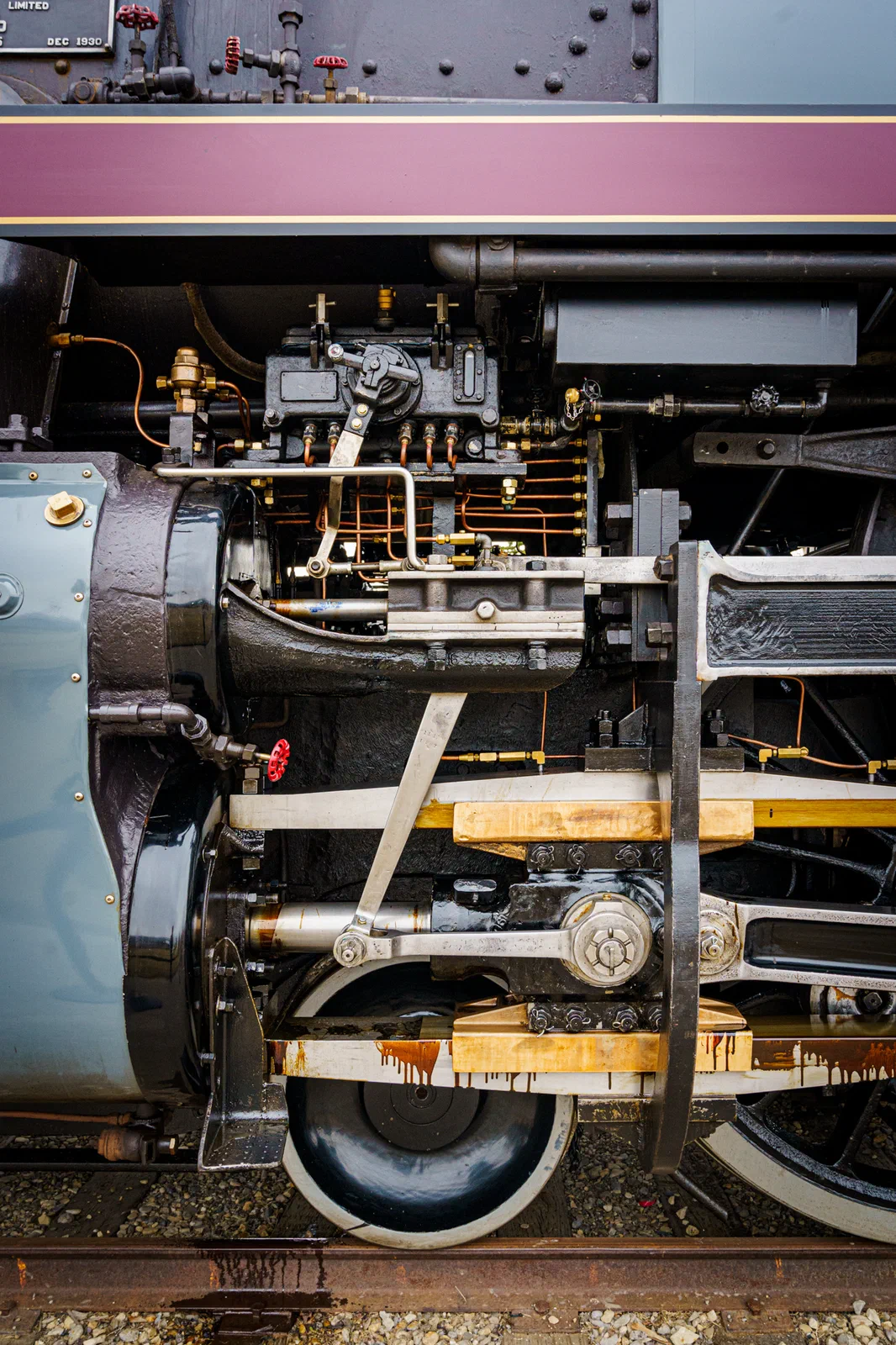 CP 2816's running gear