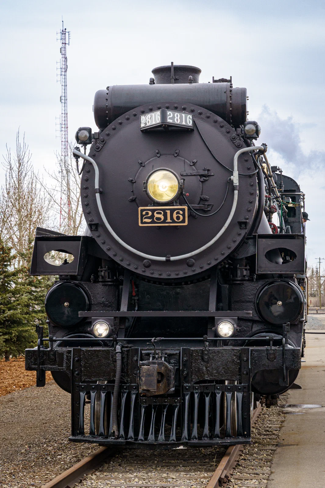 All steamed up with somewhere to go