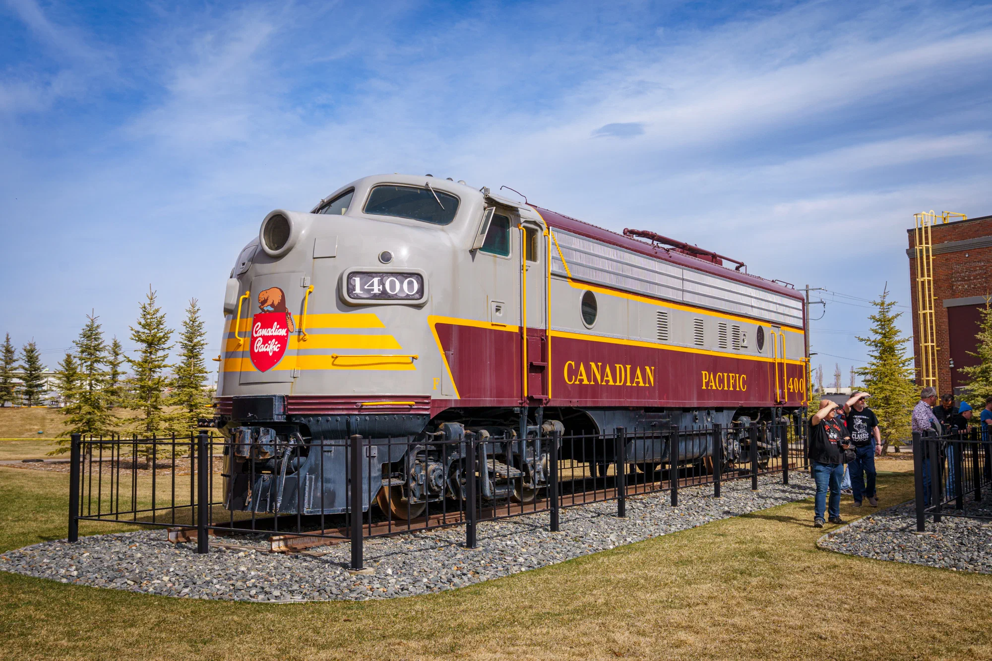 CP 1400 on display at Ogden