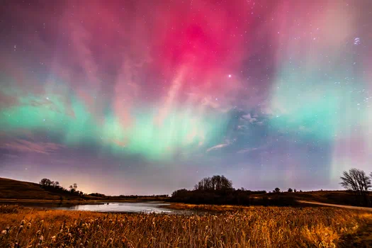 Aurora over an Unnamed Marsh Aurora over an Unnamed Marsh
