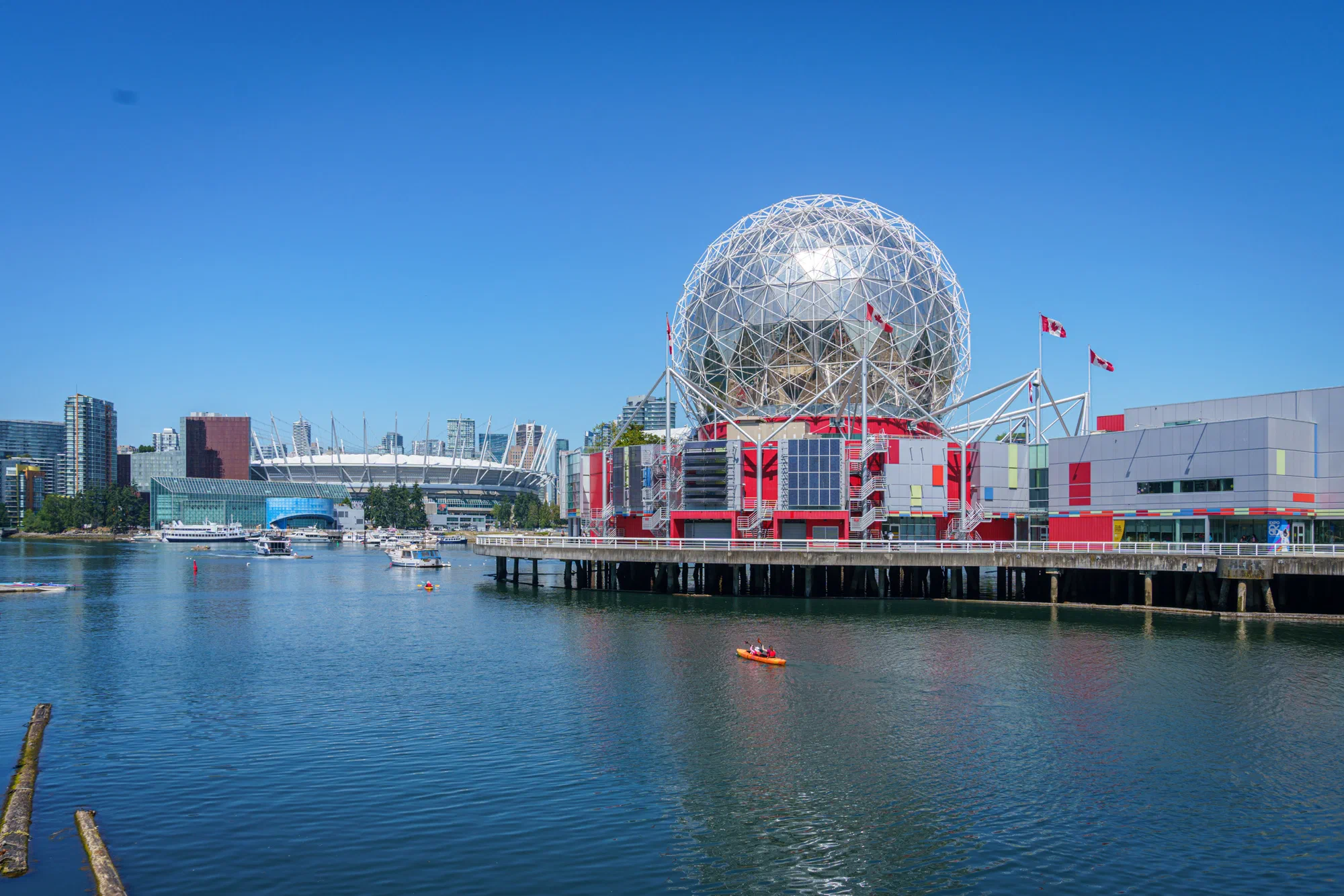 Science World and BC Place