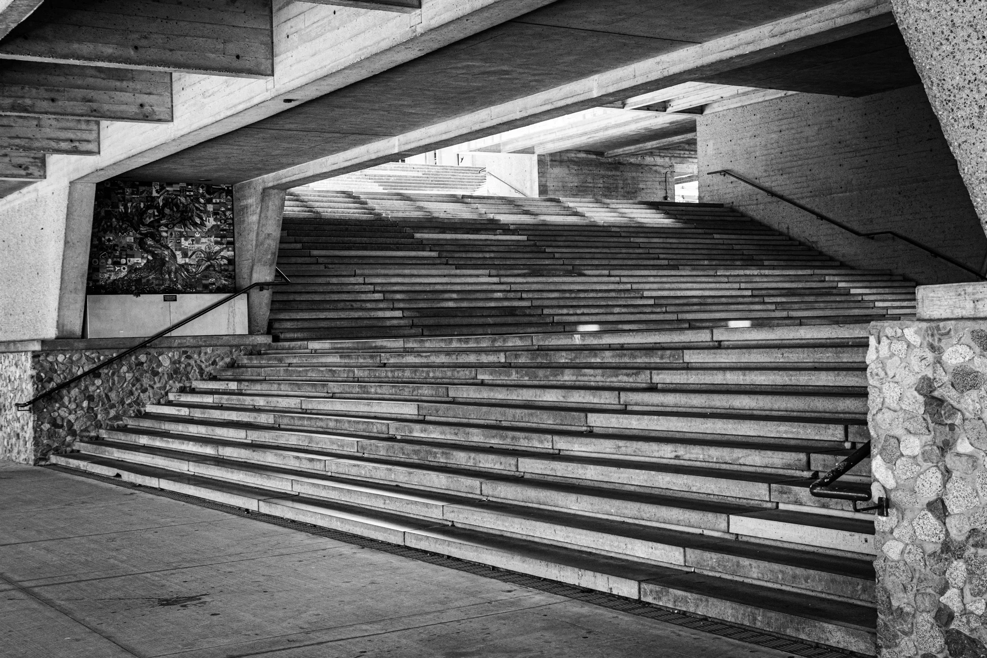 Stairs to the 3000 level