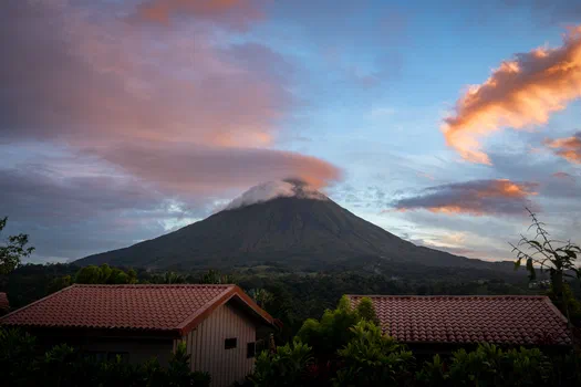 Arenal at Sunset Arenal at Sunset