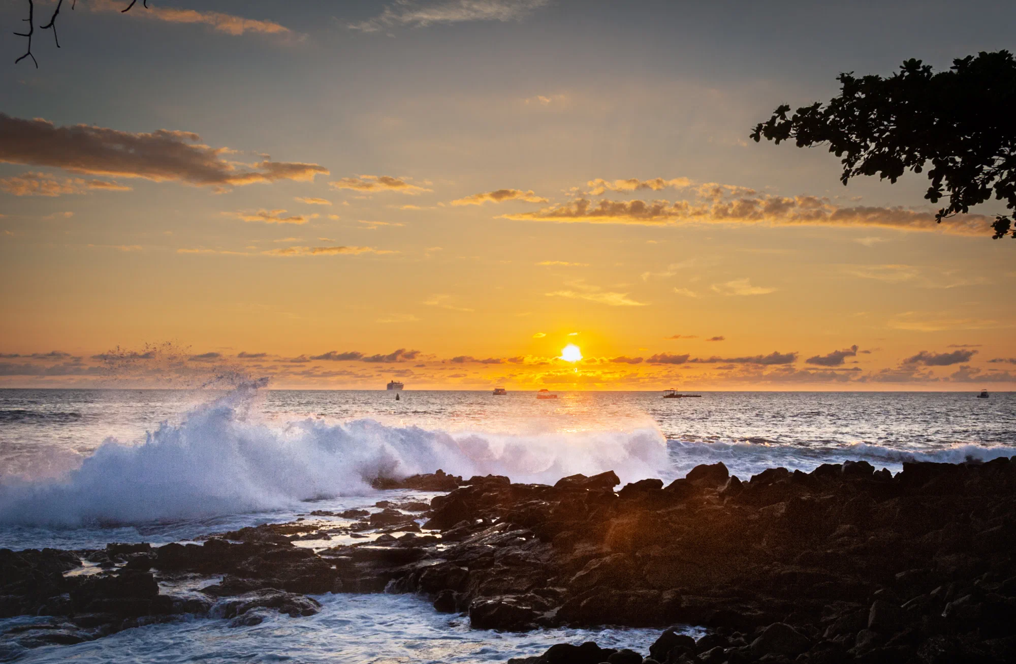 Luau Sunset