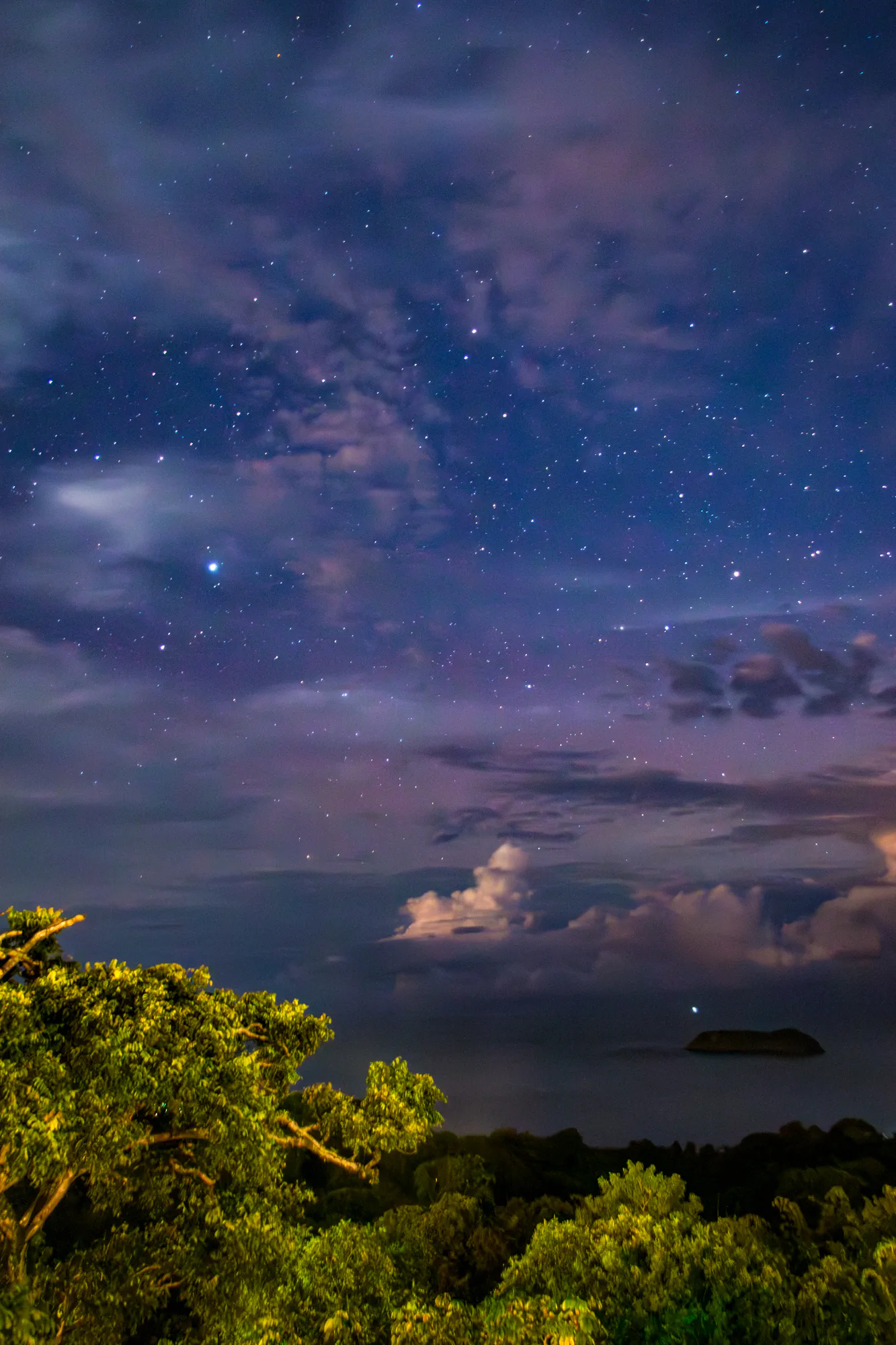 Starry Night over Manuel Antonio