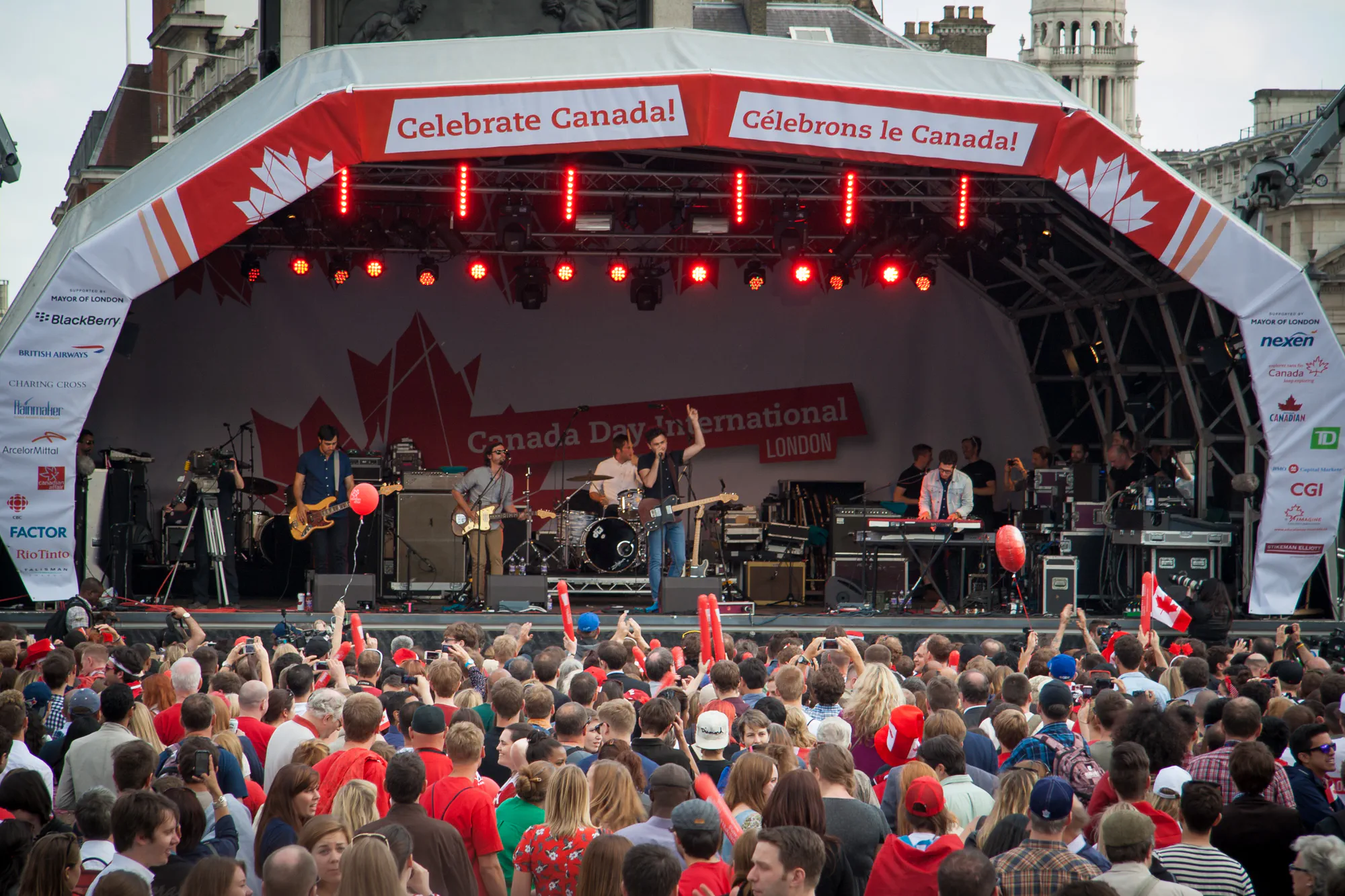 The Arkells play Canada Day in London