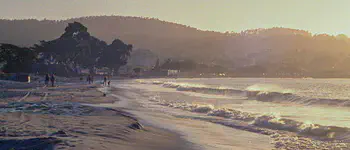 Monterey Beach at Sunset