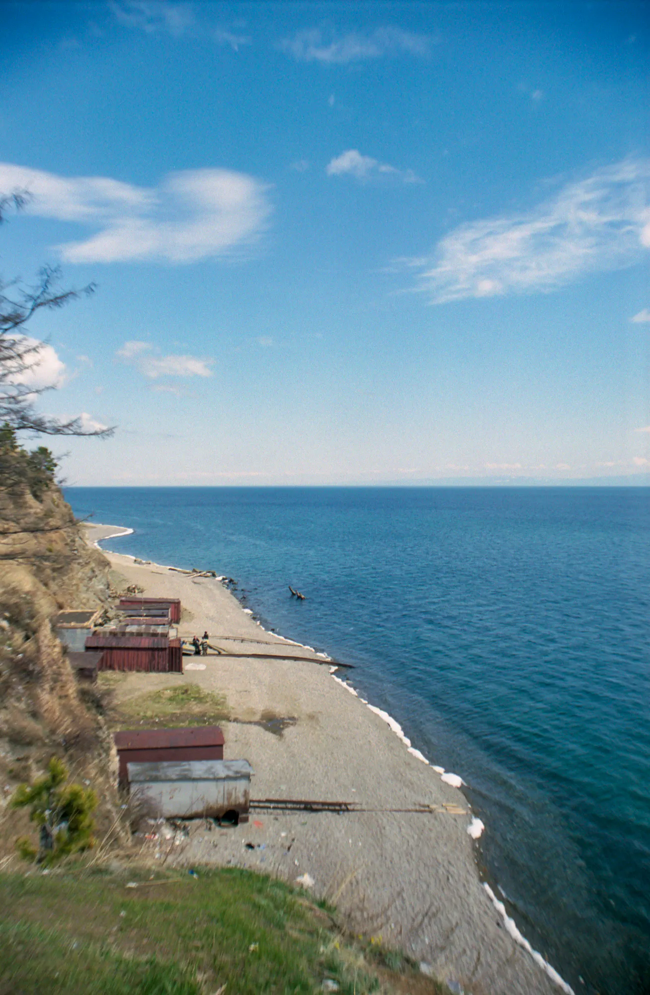 The Shore of Lake Baikal
