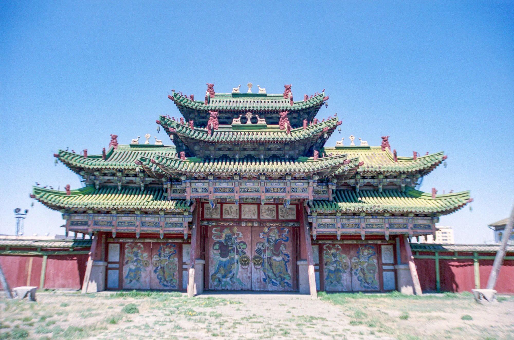 Gate to the Bogd Khan Palace Museum